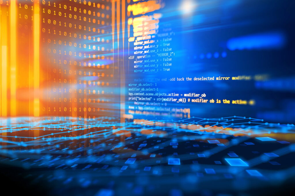 digital technologie programmierung codes