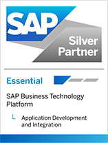 Logo des SAP Silver Partners mit der Aufschrift 